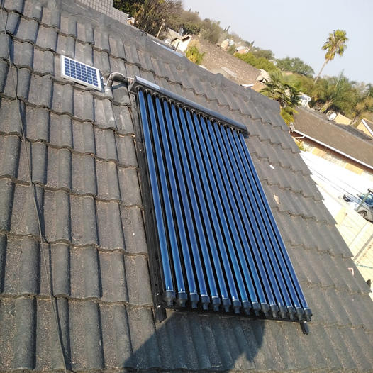 kit de retrofit de gêiser solar com coletor solar de tubo de calor múltiplo