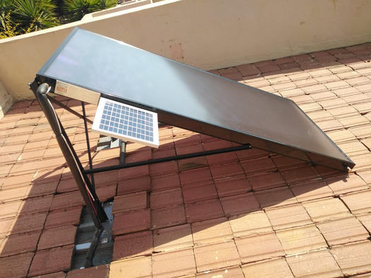  kit de retrofit de gêiser solar de tela plana