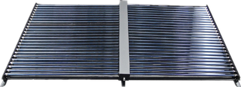 painel solar com tubo evacuado de água quente em grande escala