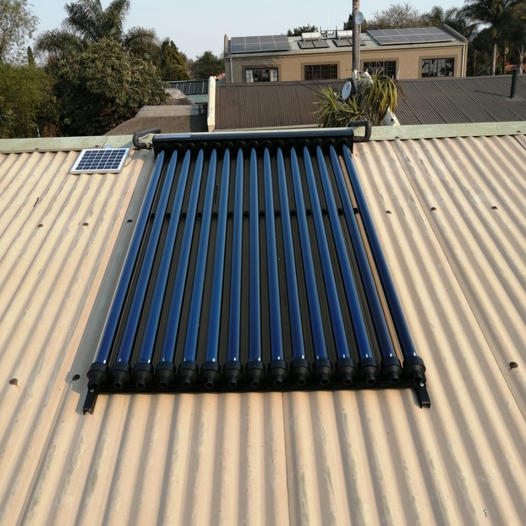 kit de retrofit de gêiser solar com coletor solar de tubo de calor múltiplo