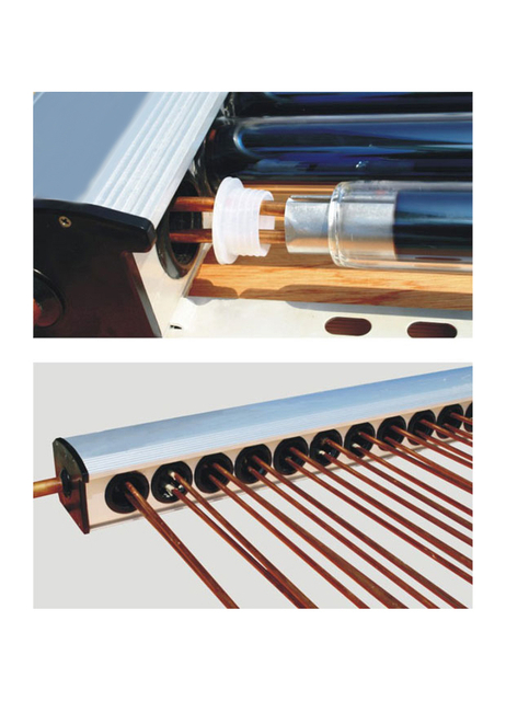 Coletor solar de tubo u evacuado 47/1500 